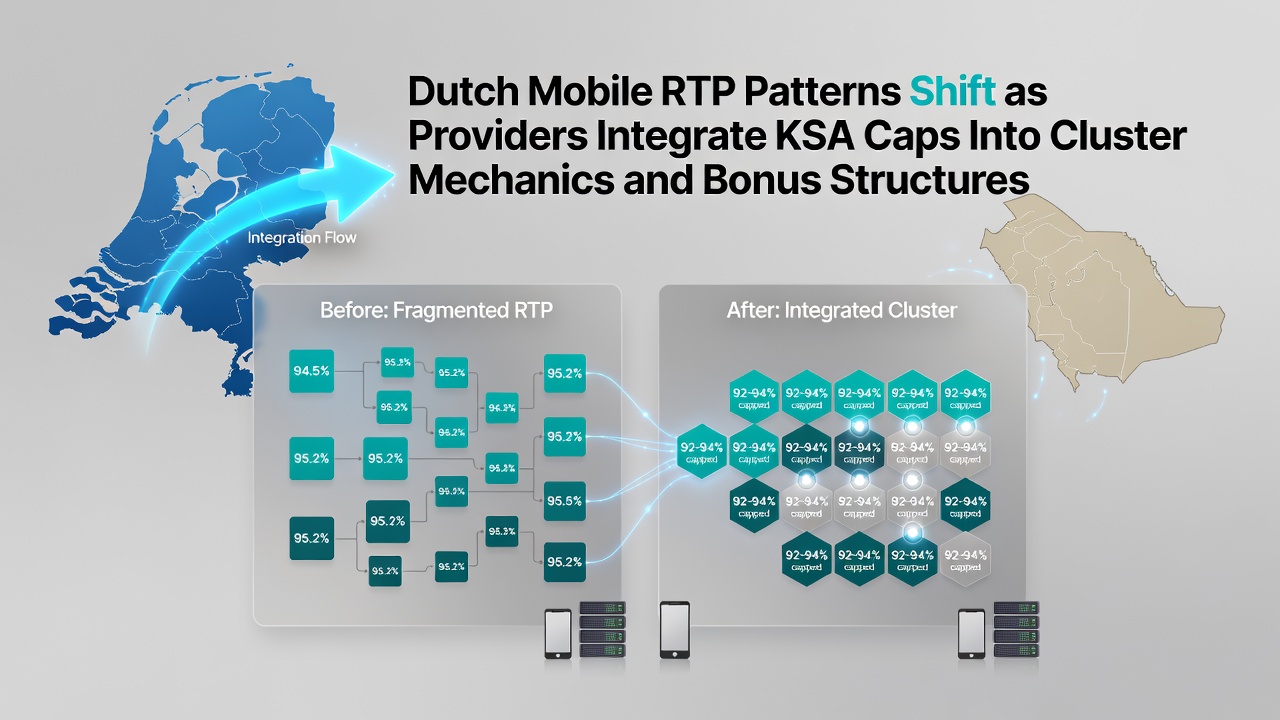 Nederlandse mobiele gokkasten met cluster mechanics onder KSA limieten