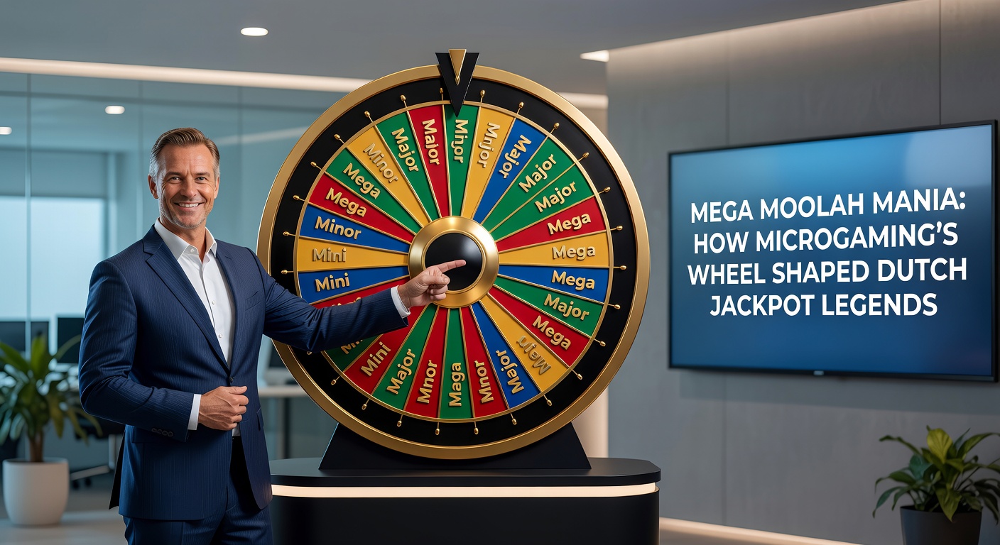 Het iconische Mega Moolah-wiel met de progressieve jackpots die Nederlandse spelers rijk maakten, inclusief de Mega-jackpot die records breekt