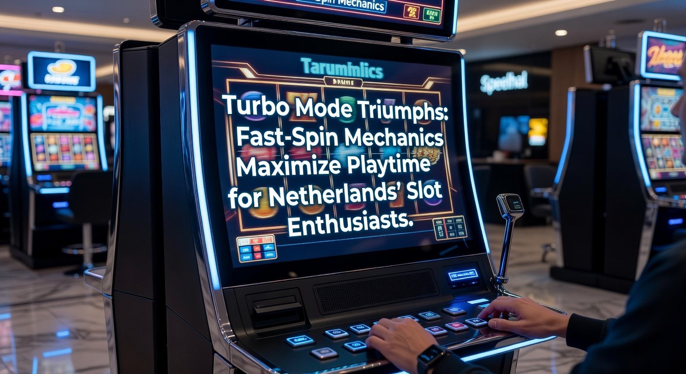 Schermafbeelding van een turbo mode gokkast in actie met razendsnelle spins en Nederlandse spelersinterface